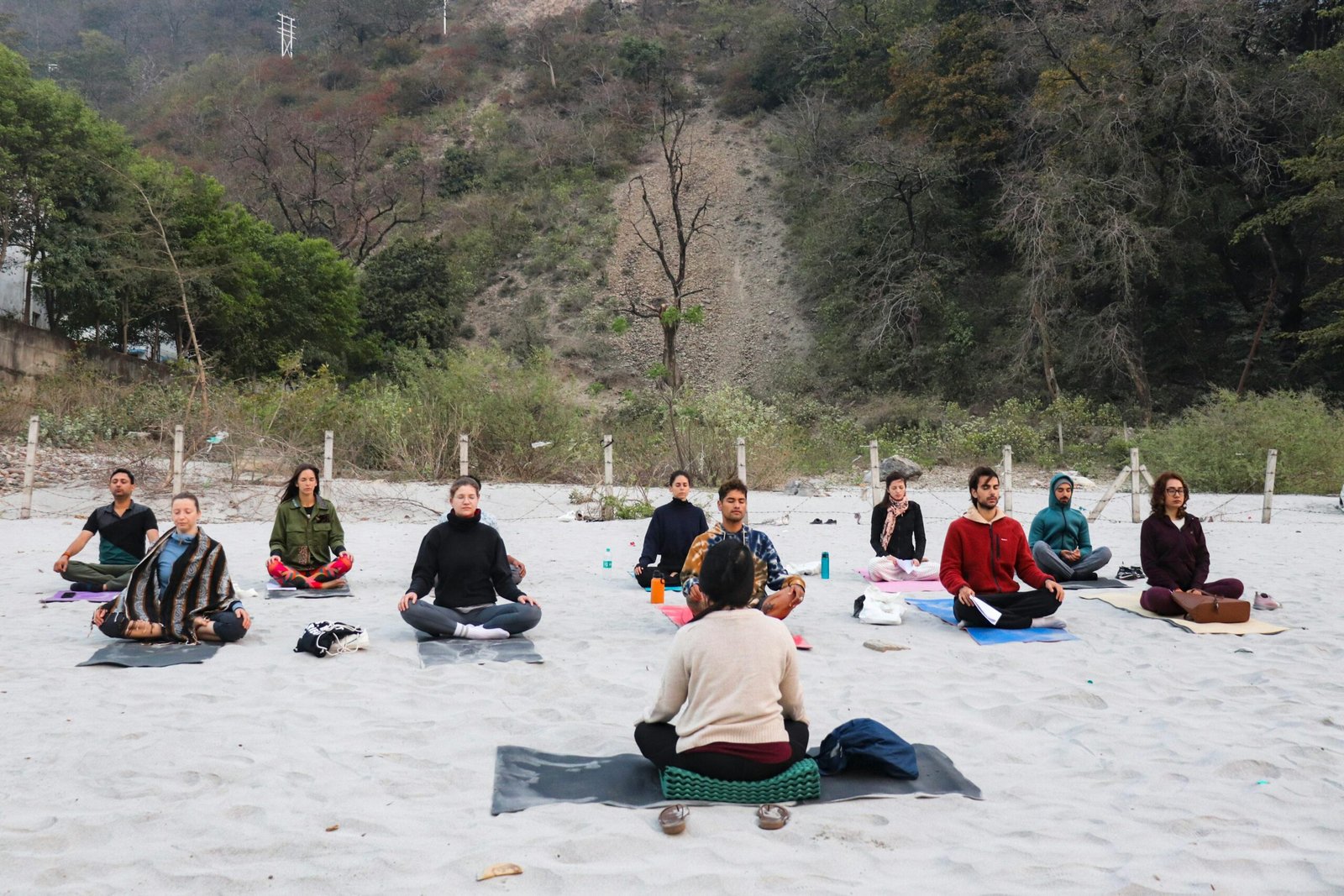 Yoga and Meditation in Rishikesh India